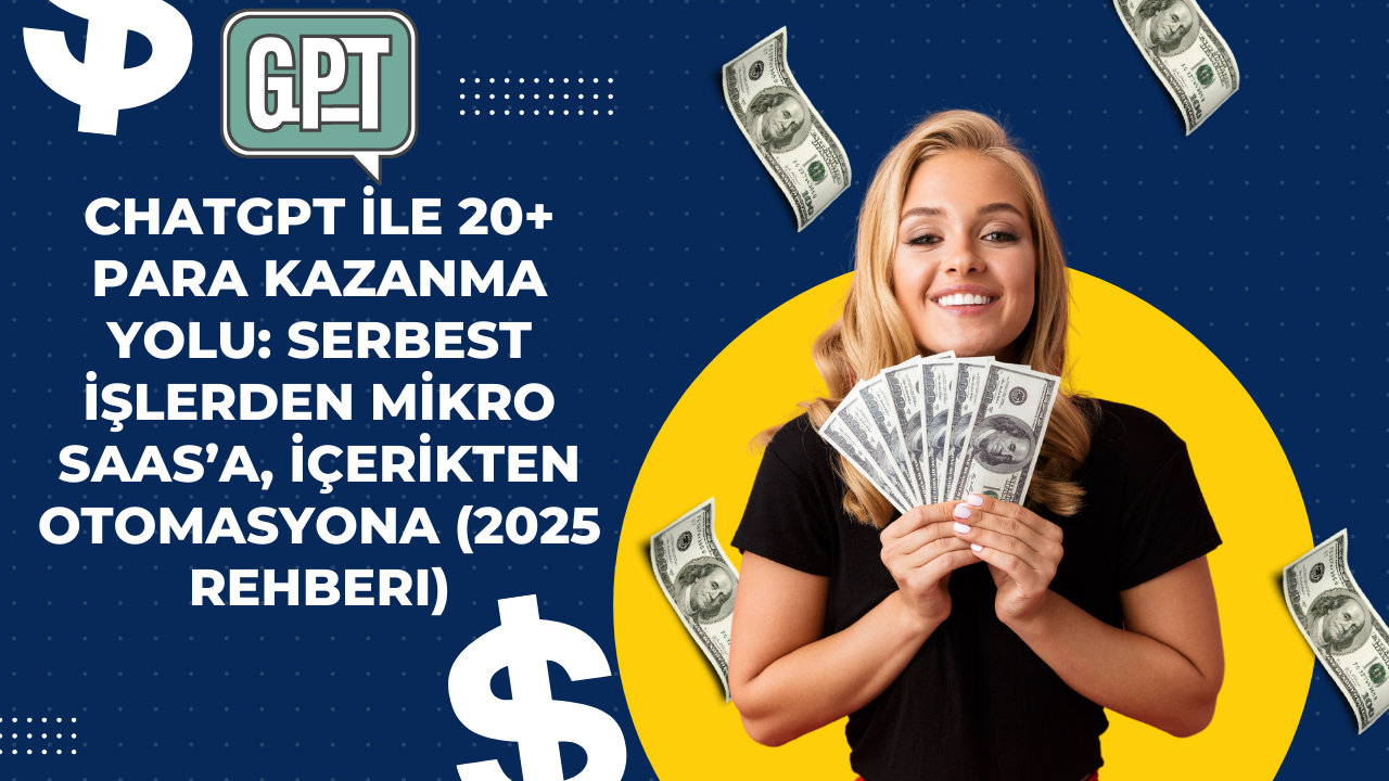 chatcpt ile para kazanma